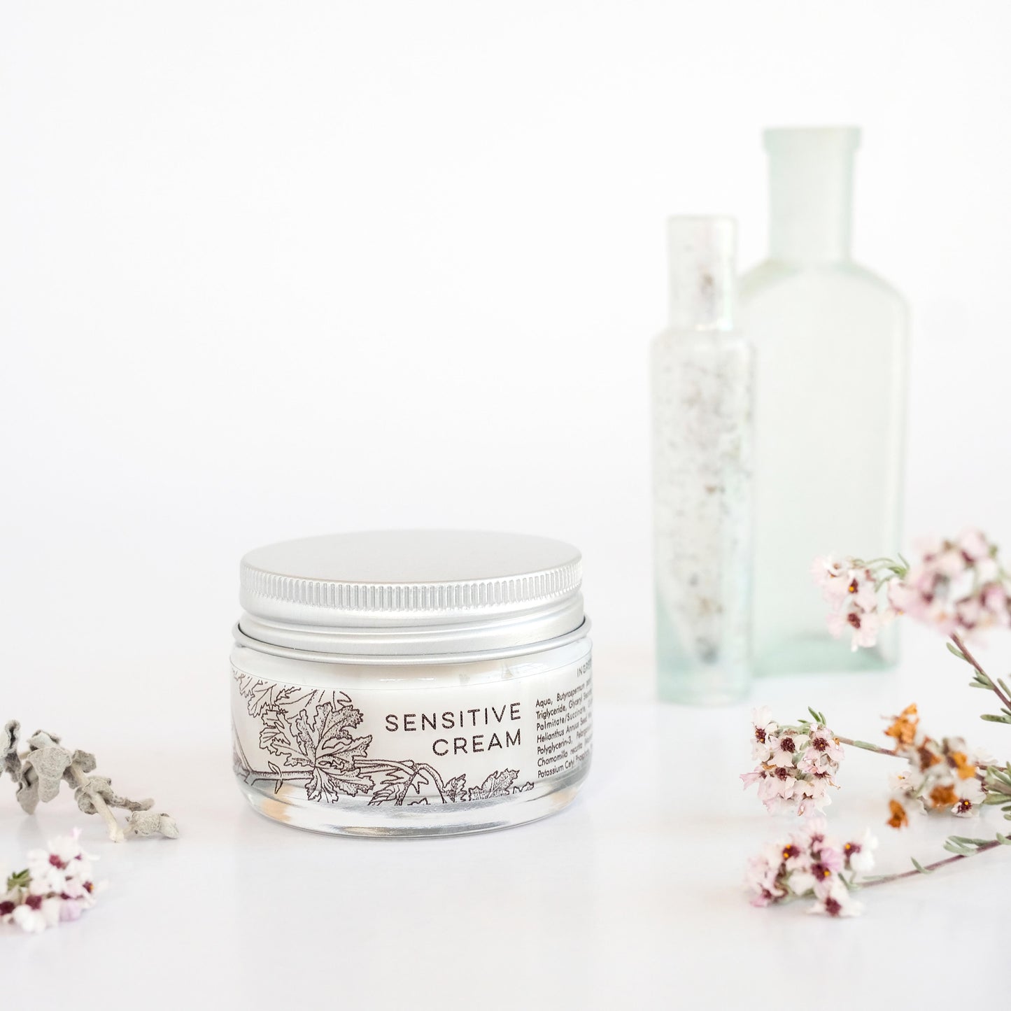 Sensitive Face Cream - 50 ML GLASS JAR