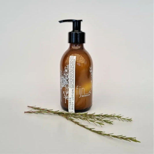 Fynbos Body Lotion - 200ml Glass Bottle Amber