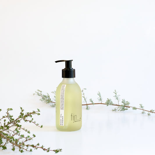 Body Oil: Kingna - 200ml Glass Frosted
